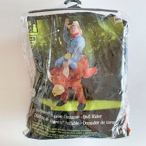 Airblown Inflatable Costume Bull Rider Gemmy Adult